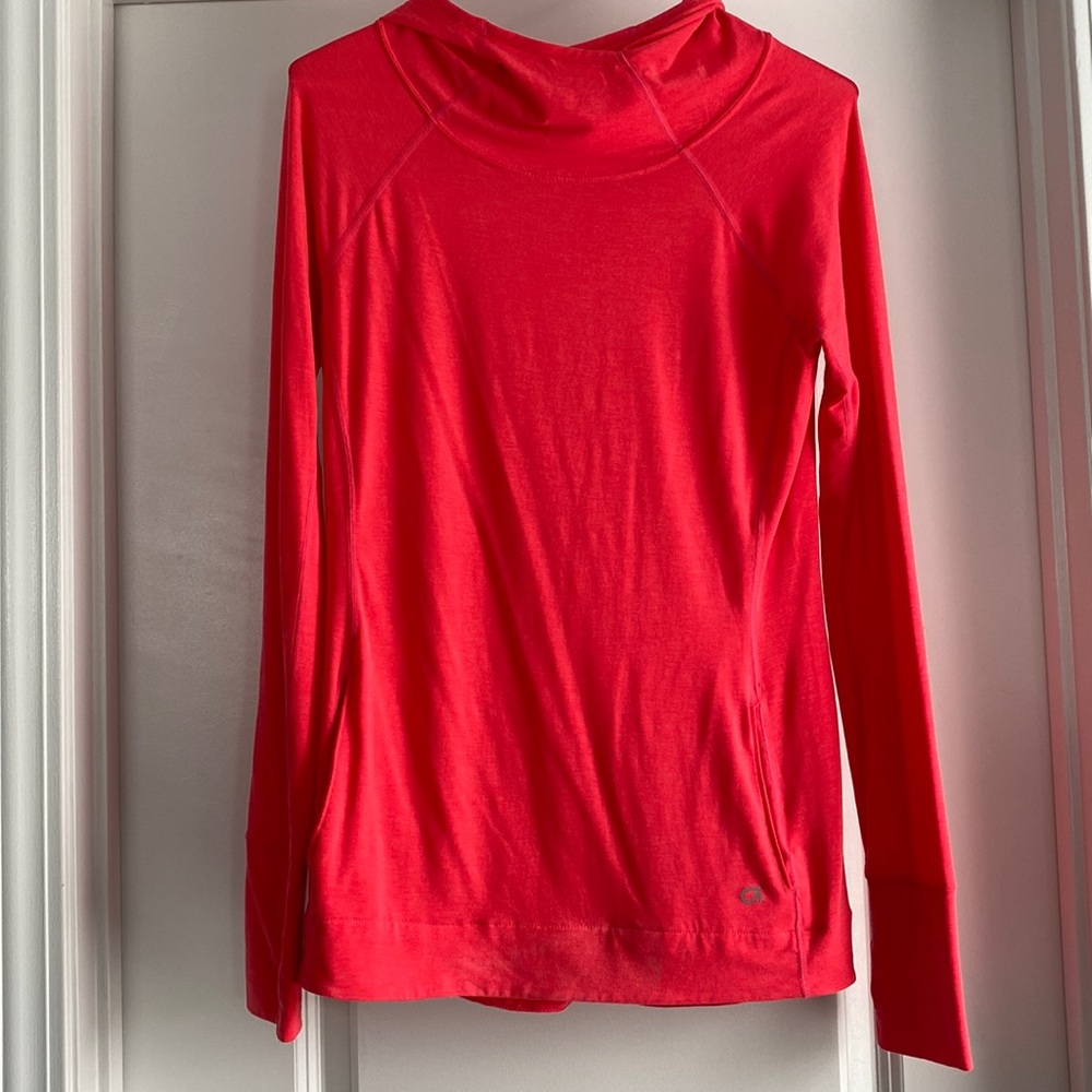 GapFit Breathe Pink hooded Top